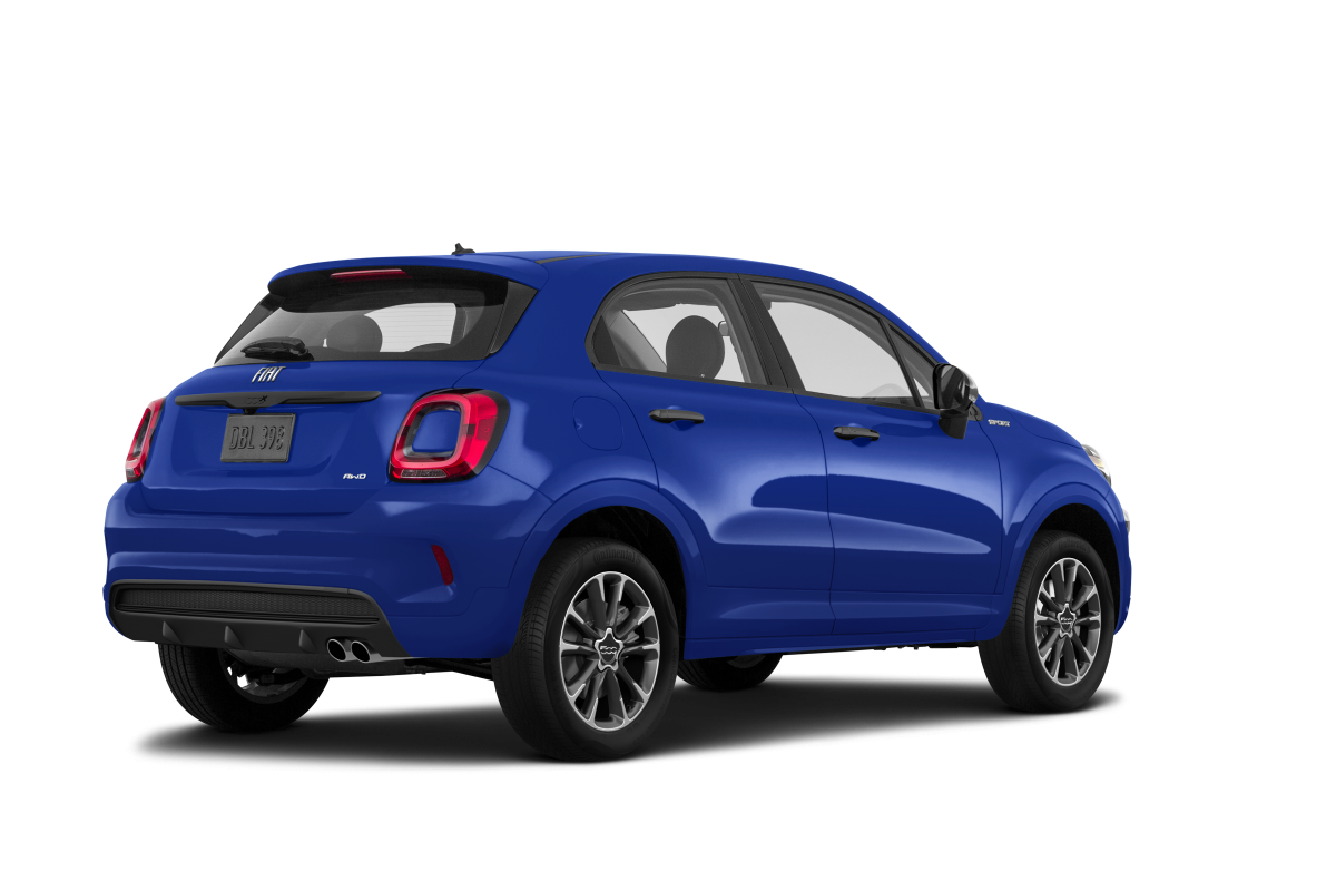 FIAT 500X - Back view FIAT 500X - Back view