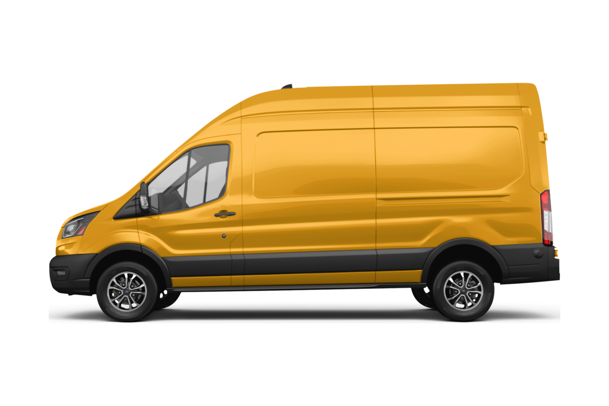 Ford E-Transit - Side view Ford E-Transit - Side view